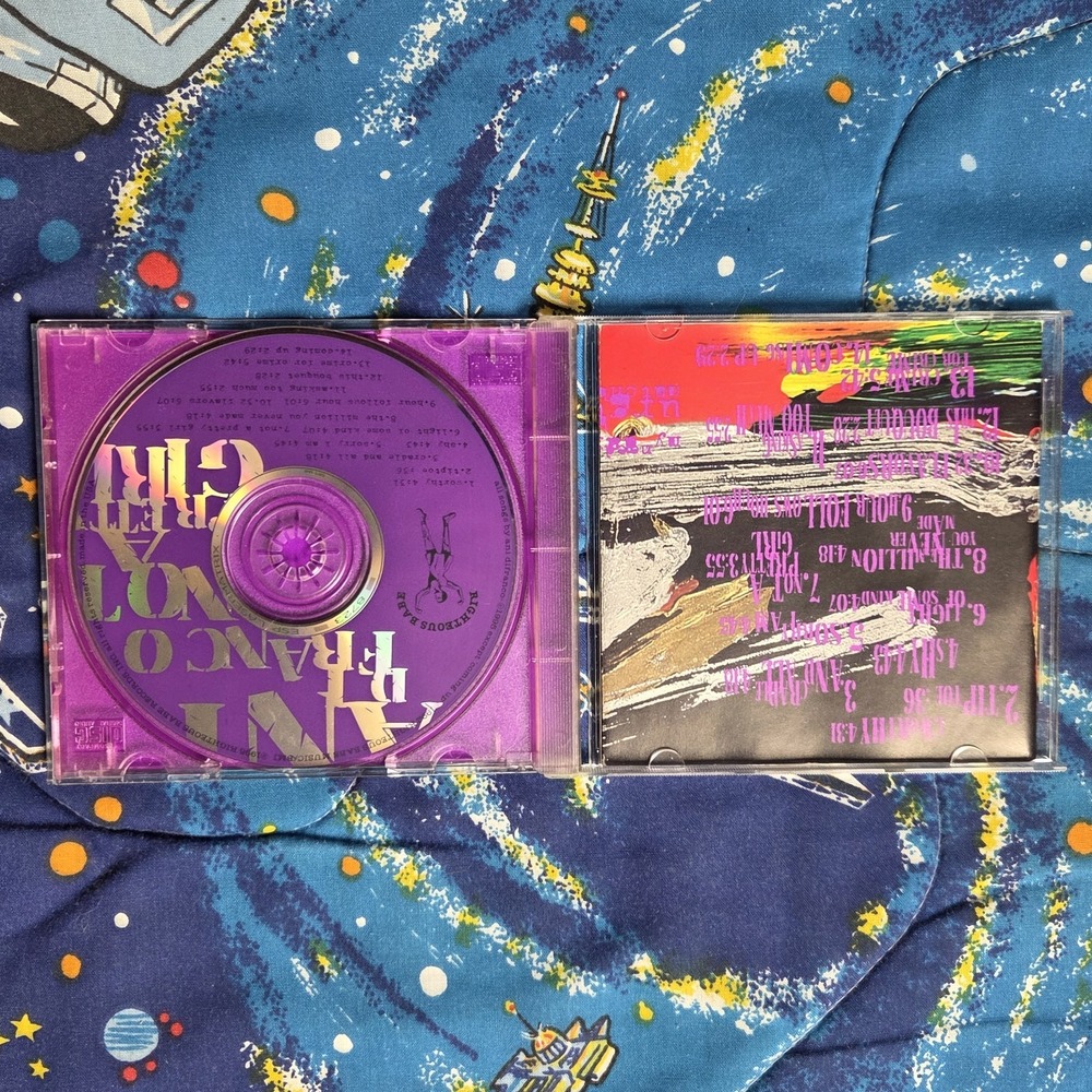 Ani DiFranco Not a Pretty Girl CD 1995 Righteous Babe Records Indie Folk Rock - Picture 3 of 3
